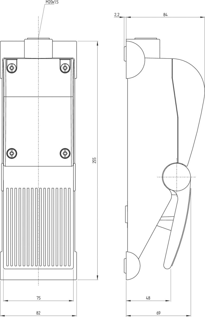 Fussschalter ZF232-11