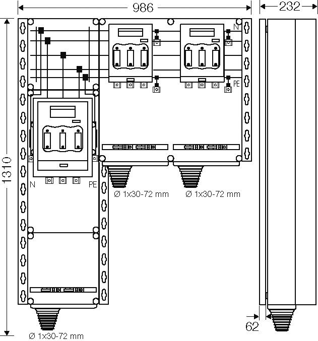 PV-Wechselrichter-Sammler Mi PV 7348