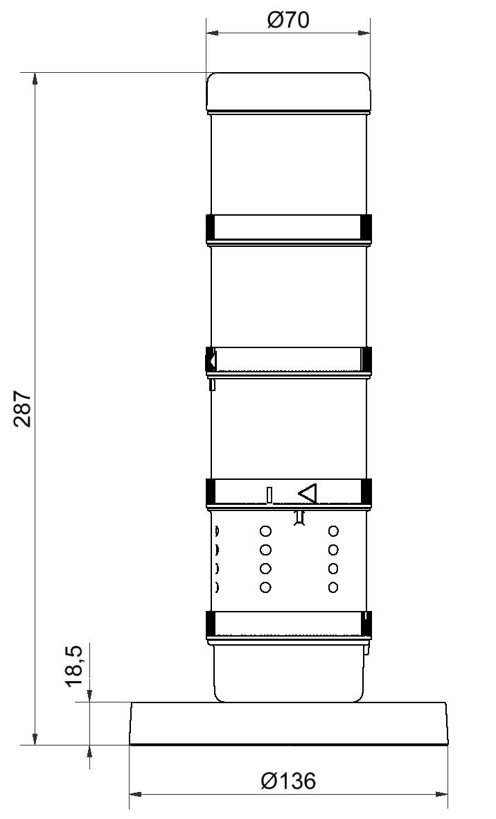 CO2-Ampel 800ppm 649.000.14