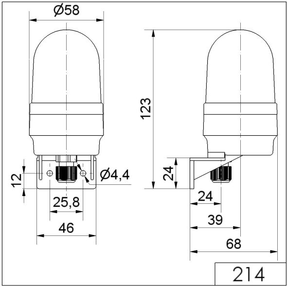 LED-Dauerleuchte WM 214.400.67