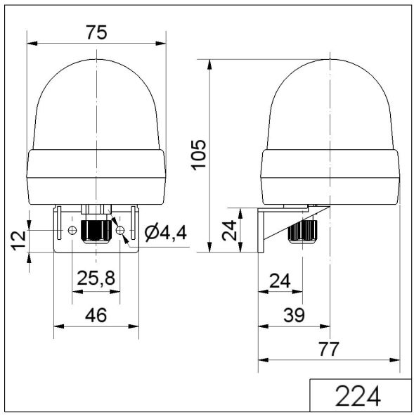 LED-Dauerleuchte WM 22430068