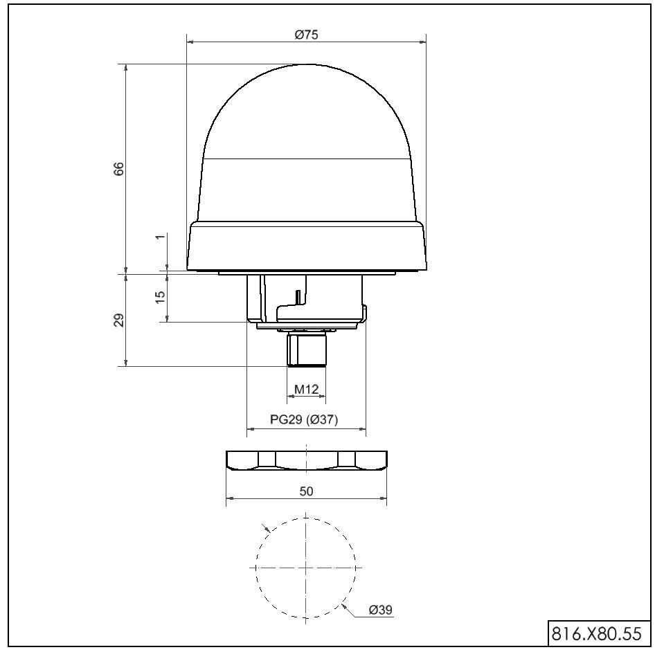 LED-Dauerleuchte EM 81648055