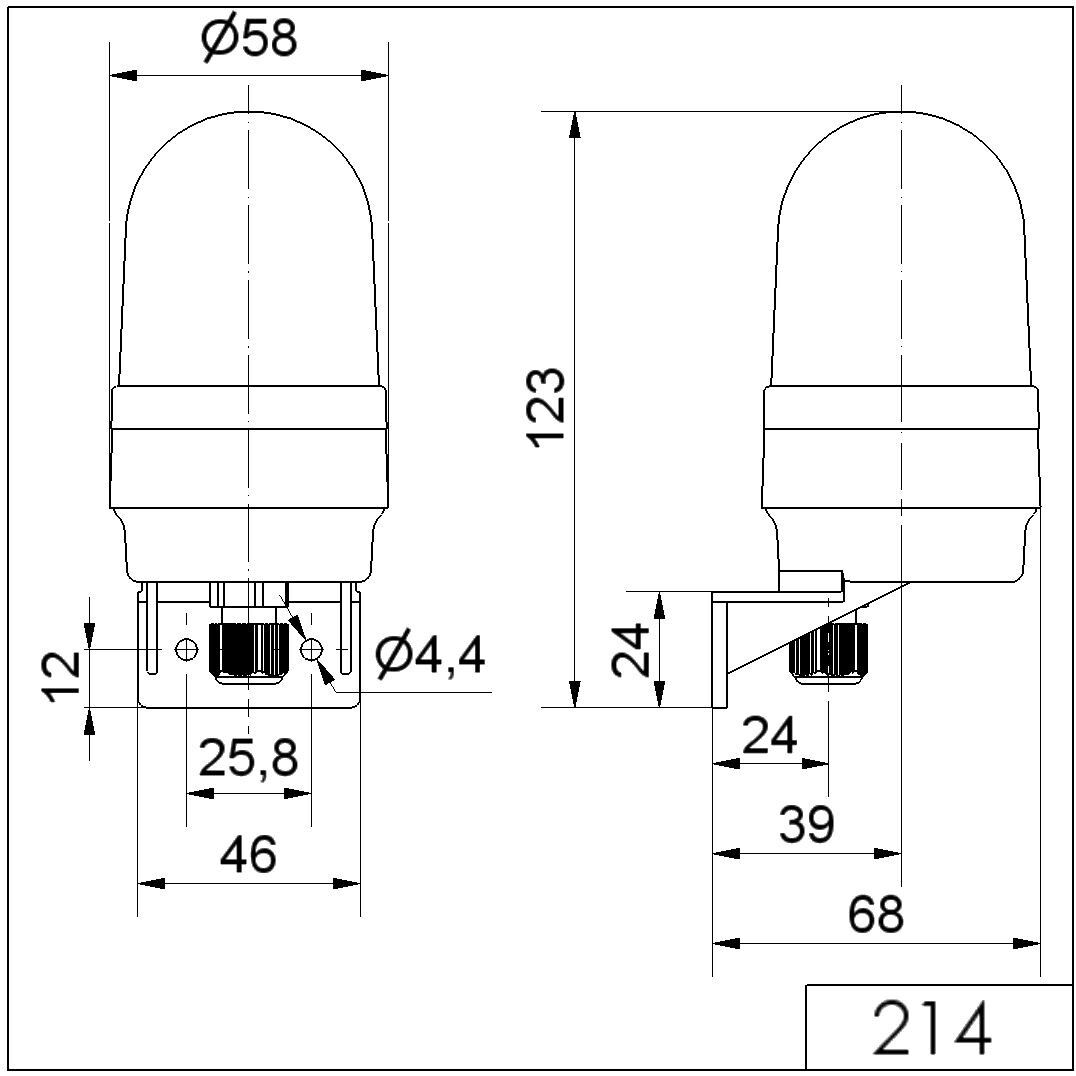 LED-Dauerleuchte WM 214.100.67