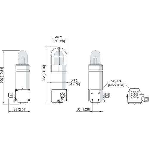 LED Dauerleuchte Klar 6161/3-70-221#219846