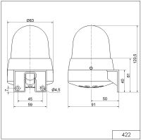 LED-Summer WM Dauer/Puls 422.110.67