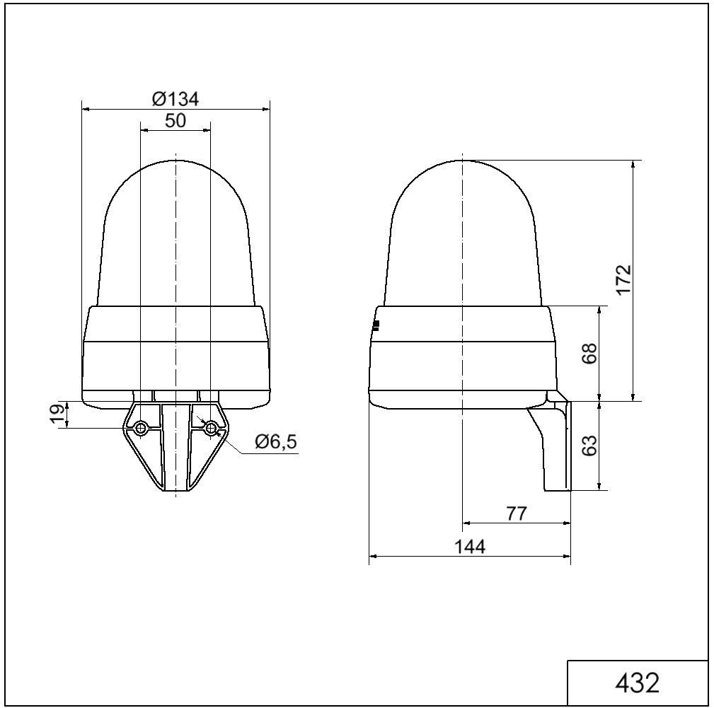 LED-Sirene WM 32 Töne 432.100.60