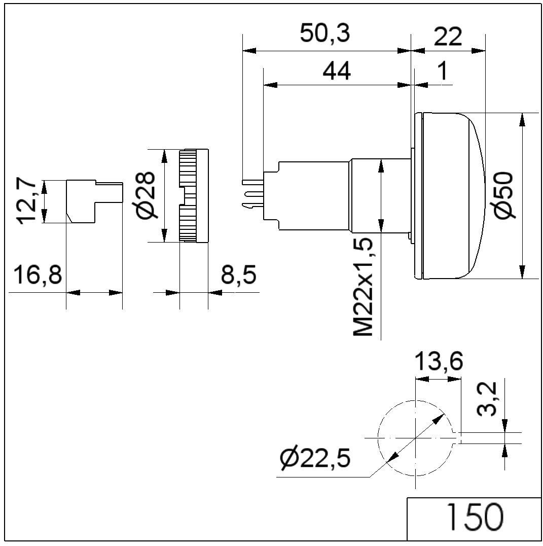 LED-Summer EM Dauerton 15030055