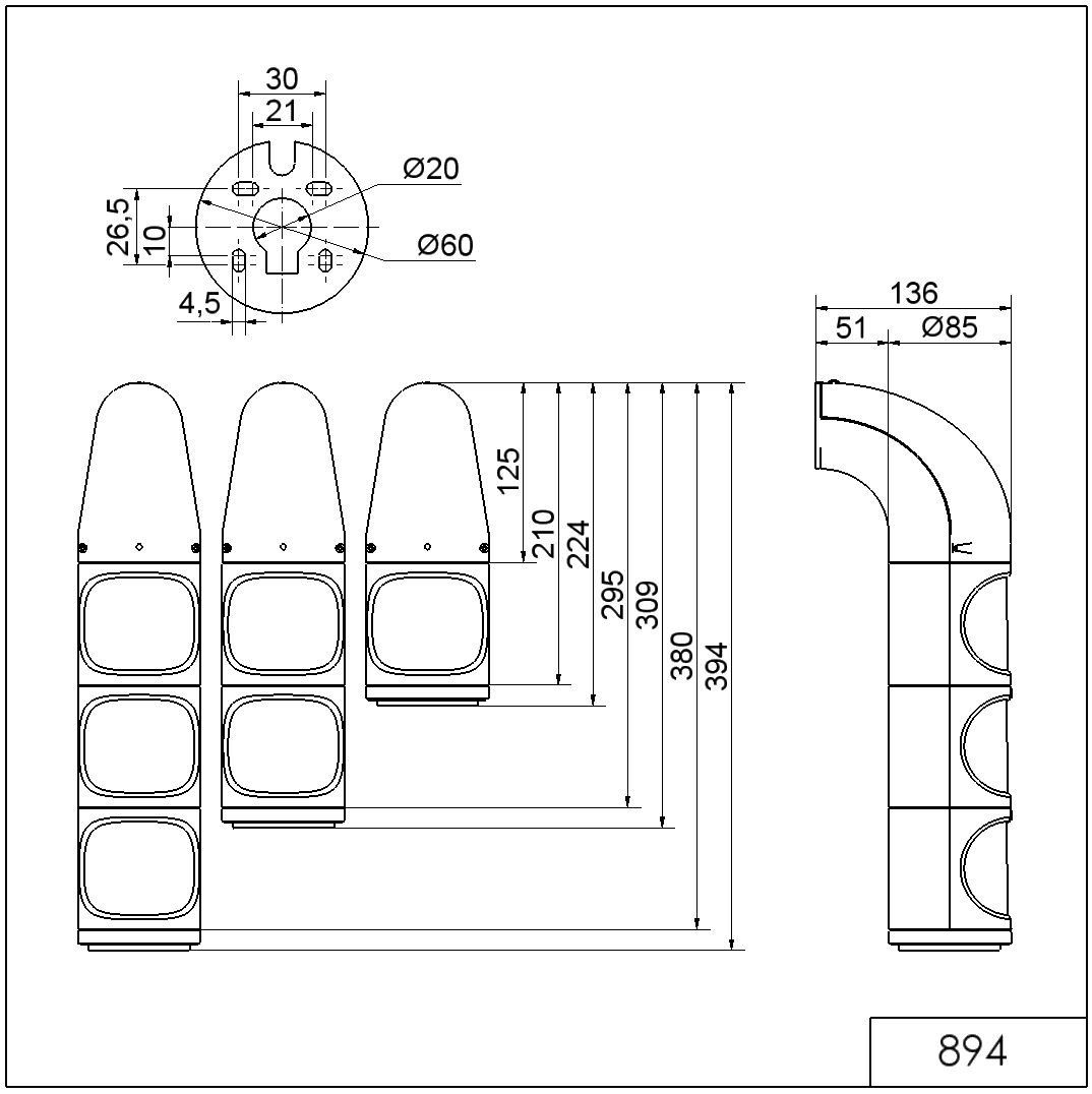 LED-Dauerleuchte CL WM 89416055