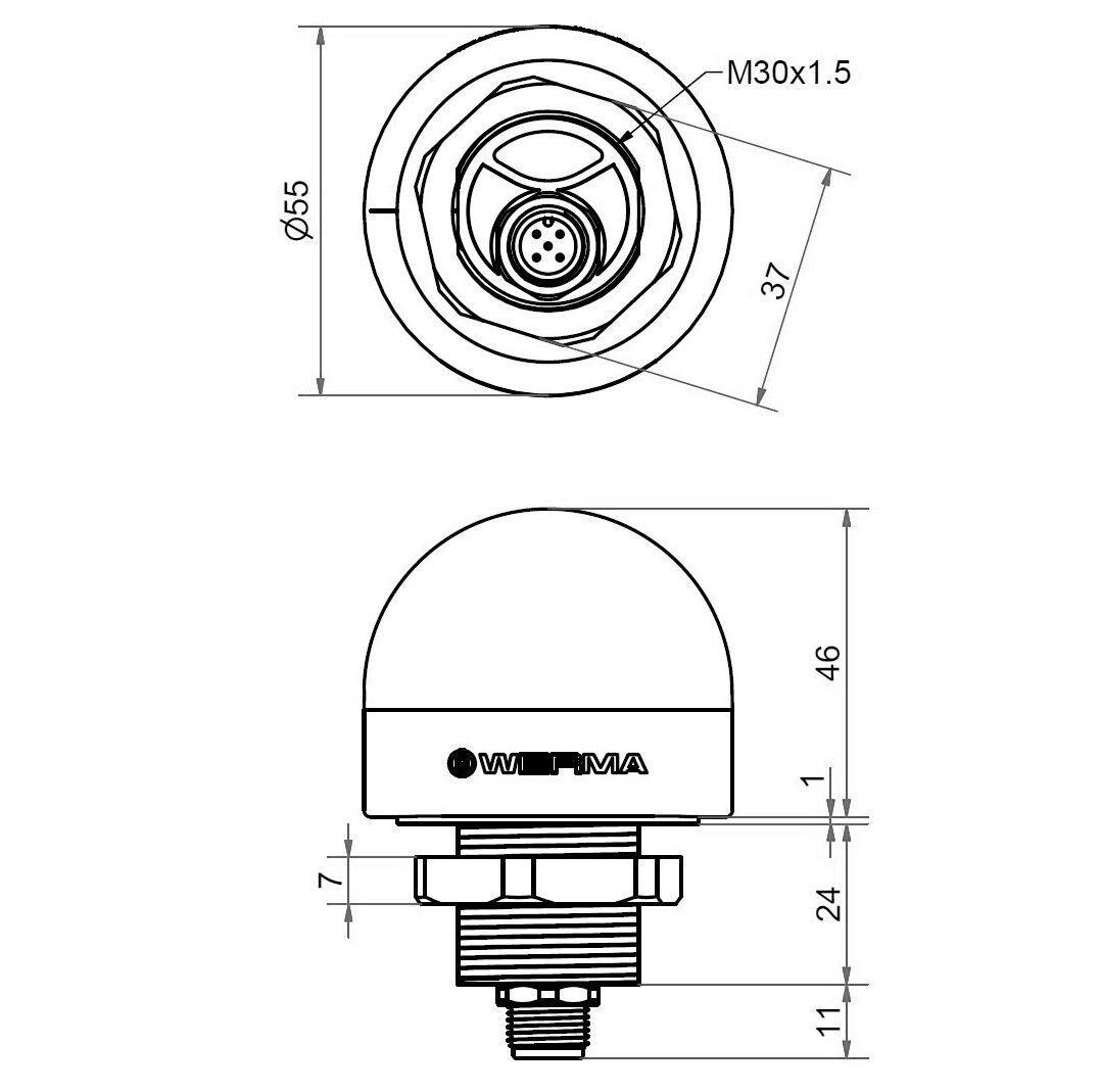 MC55 UL Einbauleuchte 240.320.50