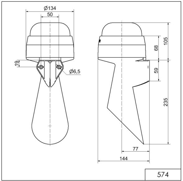 Signalhupe WM Dauerton 57400060