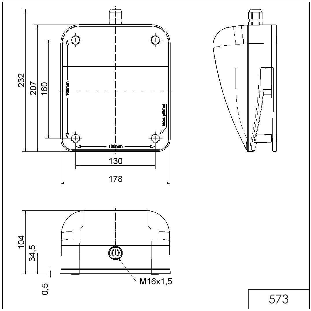 Signalhupe WM Dauerton 573.000.66