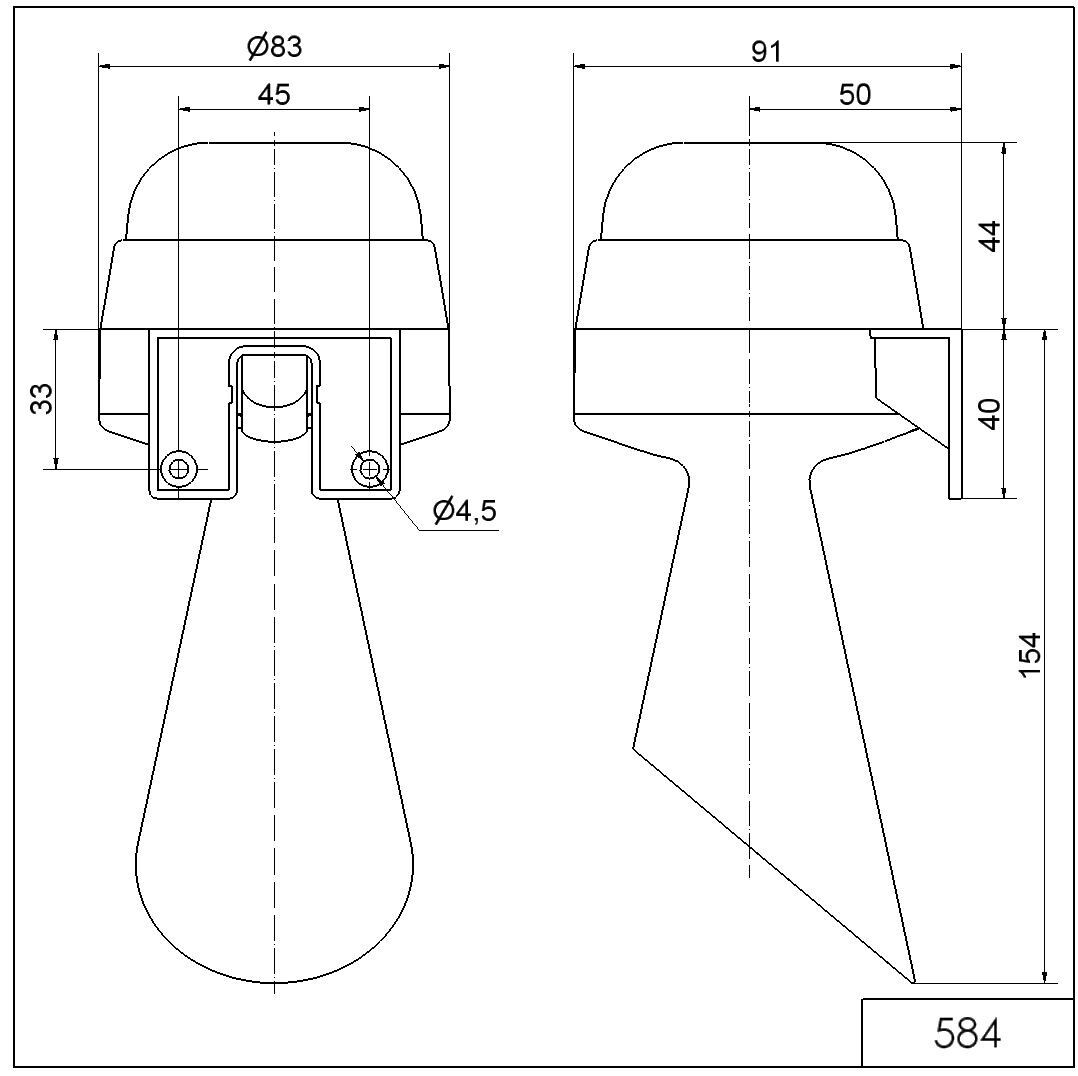 Signalhupe WM Dauerton 584.000.66