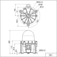 LED-Hindernisfeuer BM 281.470.55