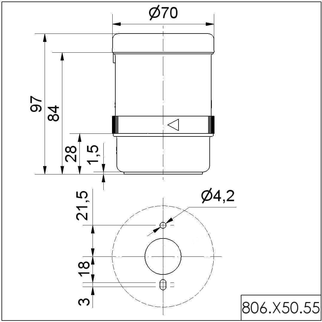 LED-Leuchte überwachbar 80645055