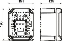 Generatoranschlusskasten PVG-BC 900K 100