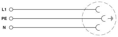 Steckdose EO-CF/PT/GN