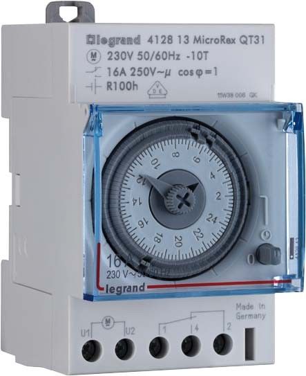 Tagesschaltuhr quarz MicroRexQT31F/412810