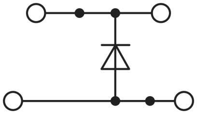 Bauelementreihenklemme PTTBS2,5-DIO/U-OCUS