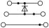 Mehrstockklemme ST 2,5-3L-DIO/M-O