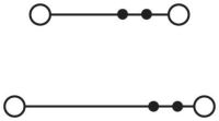 Doppelstockklemme PTTBS 2,5 BN