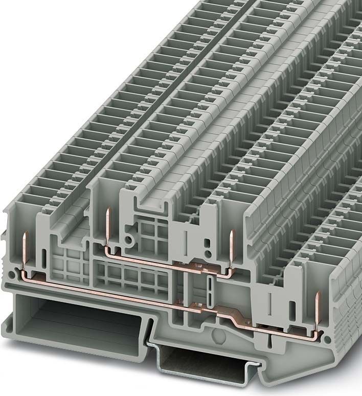 Doppelstock-Klemme STTB 2,5/4P