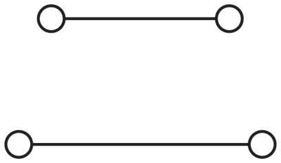 Durchgangsklemme PTT 1,5/S-2L BU