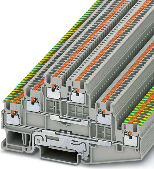 Mehrstock-Klemme PT 1,5/S-PE/L/L