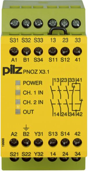 Not-Aus-Schaltgerät PNOZ X3.1 #774322