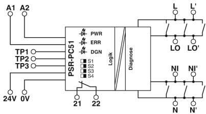 Koppelrelais PSR-PC51-1#2702522