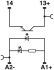 Solid-State-Relaismodul RIF0-OPT-24DC/24DC/2