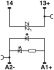 Solid-State-Relaismodul RIF0OPT24DC/230AC/1