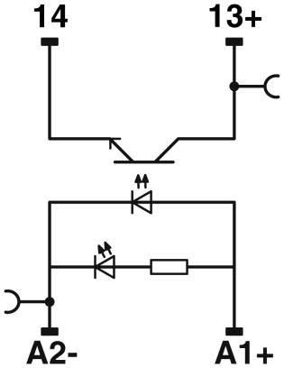 Solid-State-Relaismodul RIF0-OPT-24DC/24DC/2