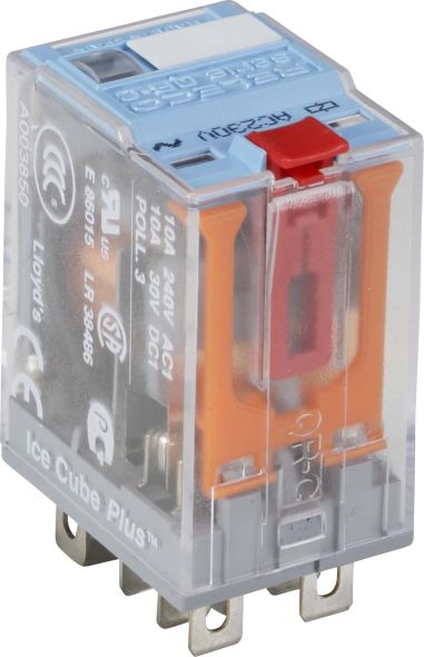 Miniature-Relais QRC blau C7-T21X/AC230V-Relec