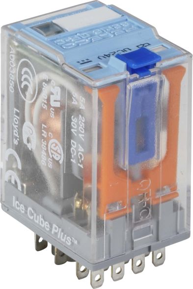 Miniature-Relais QRC blau C9-A41FX/DC24V-Relec