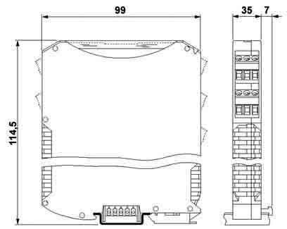 Elektronikgehäuse ME MAX 35 U-U1 KMGY