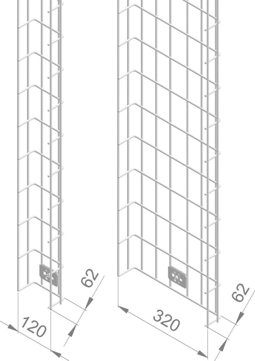 Kabelgitterrinne KHVN L