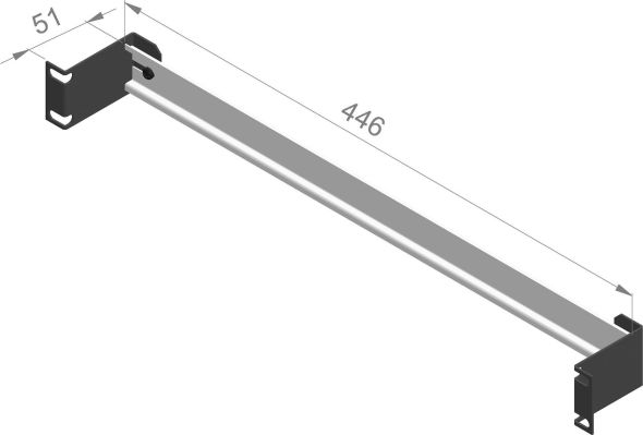 19Zoll Montageschiene FPO