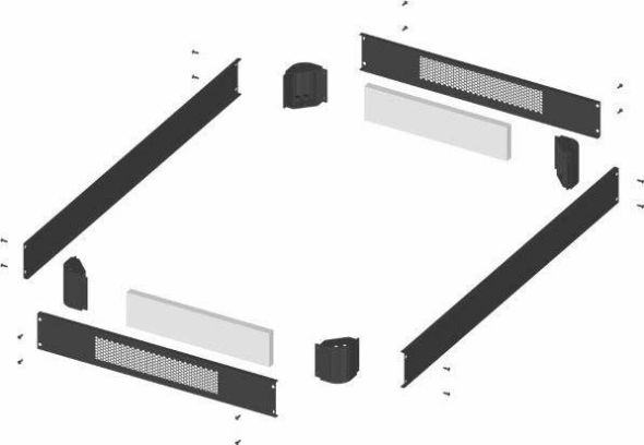 Sockelpaket belüftet SOP 66 X1-DE-S