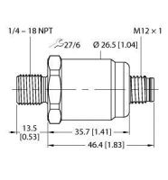 Drucktransmitter PT0.1R-15 #100004656