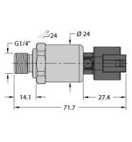 Drucktransmitter PT10R-1104-I2-DT043P