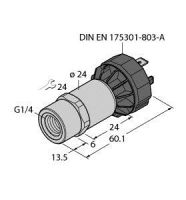 Drucktransmitter PT16R-1001-U1-DA91