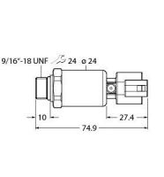 Drucktransmitter PT250R2121U6DT043P