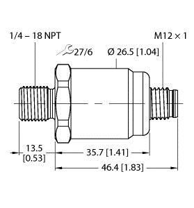 Drucktransmitter PT0.1R-15 #100004656