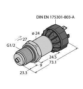 Drucktransmitter PT2.5V1008I2DA91/X