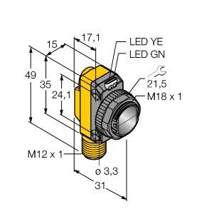 Opto-Sensor QS186EVQ8