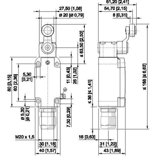 Positionsschalter 8074/2-3-D-40#257207