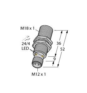 Sensor BI8U-M18-AP6X-H1141