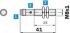 Induktiver Näherungssensor IME08-02BPSZT0K