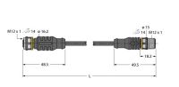 Aktuator- u. Sensorleitung RKC4.4T-P7X#6629623