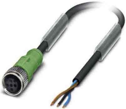 Sensor-Aktor-Kabel M12 SAC3P-5,0-PUR/M12FS